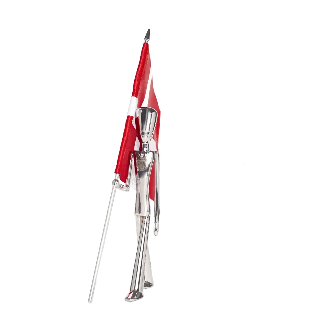 Kay Bojesen Royal Guard x DBU Figur 18cm Polished steel