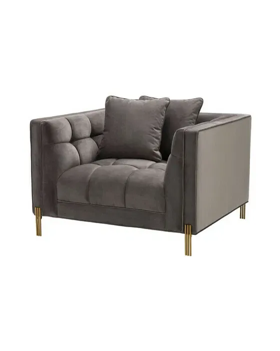 Sienna armchair savona gray