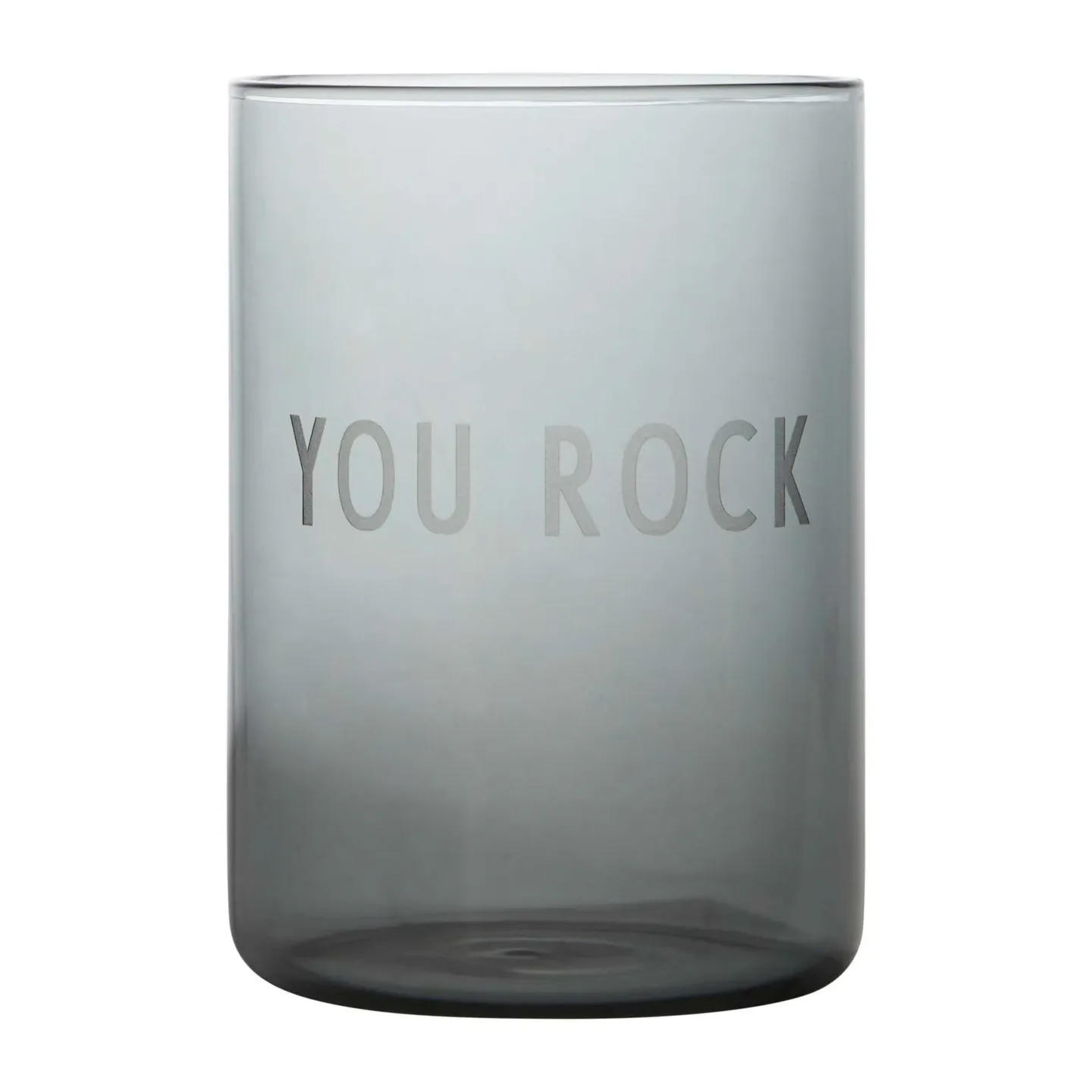 Design Letters Design Letters Lieblingsglas 35 cl You rock-black