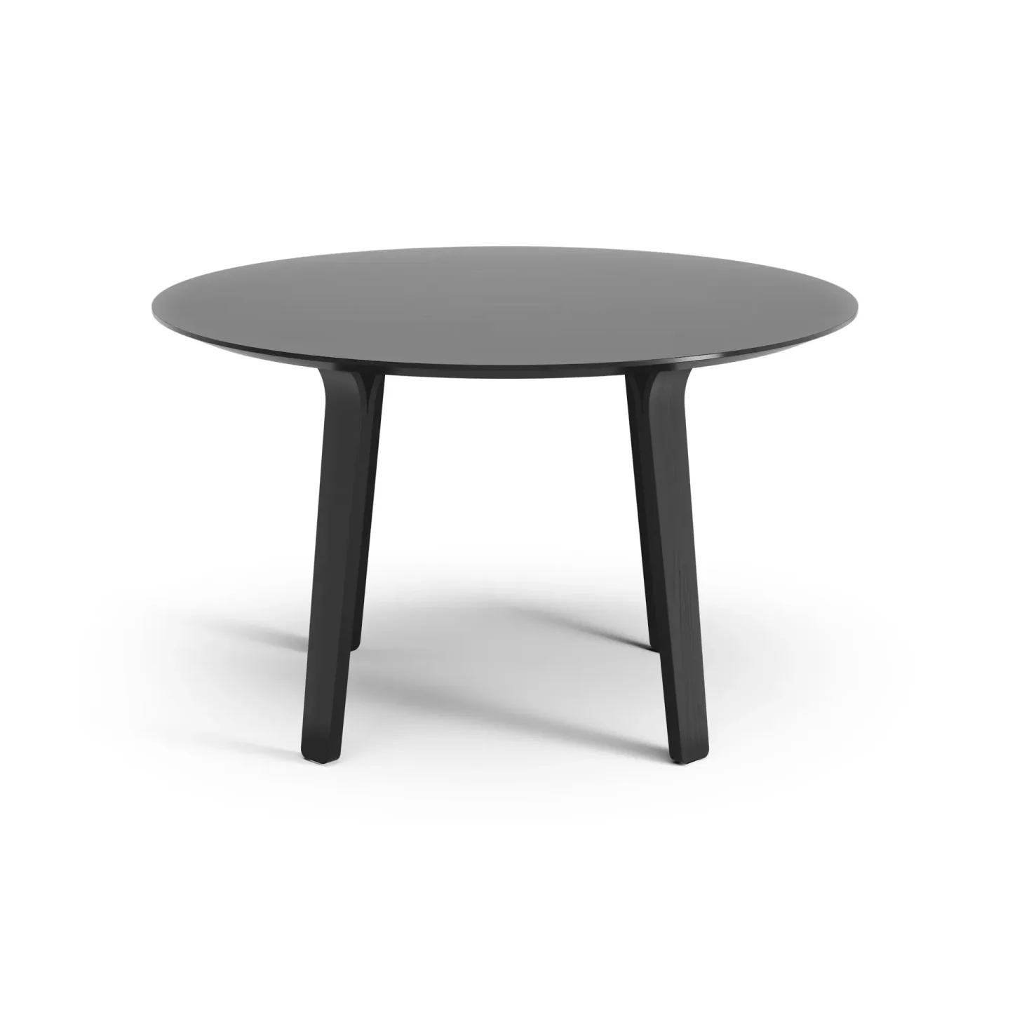 Swedese Divido Tisch Ø120cm Esche schwarz glasiert