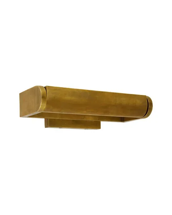 David 12" Art Light Antique Brass
