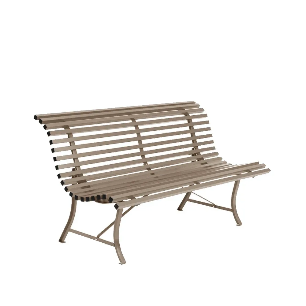 Fermob Louisiane bänk 150 cm Nutmeg (beige)