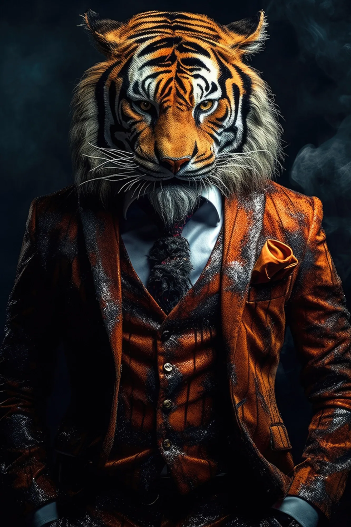 image LAND Canvas Stylish Tiger | Schubiger Möbel