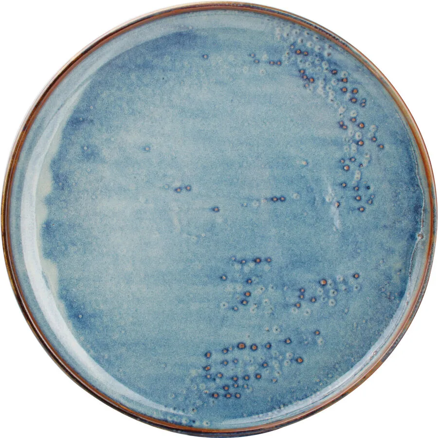 Fine2Dine Teller flach Nova Blau Porzellan 26 cm
