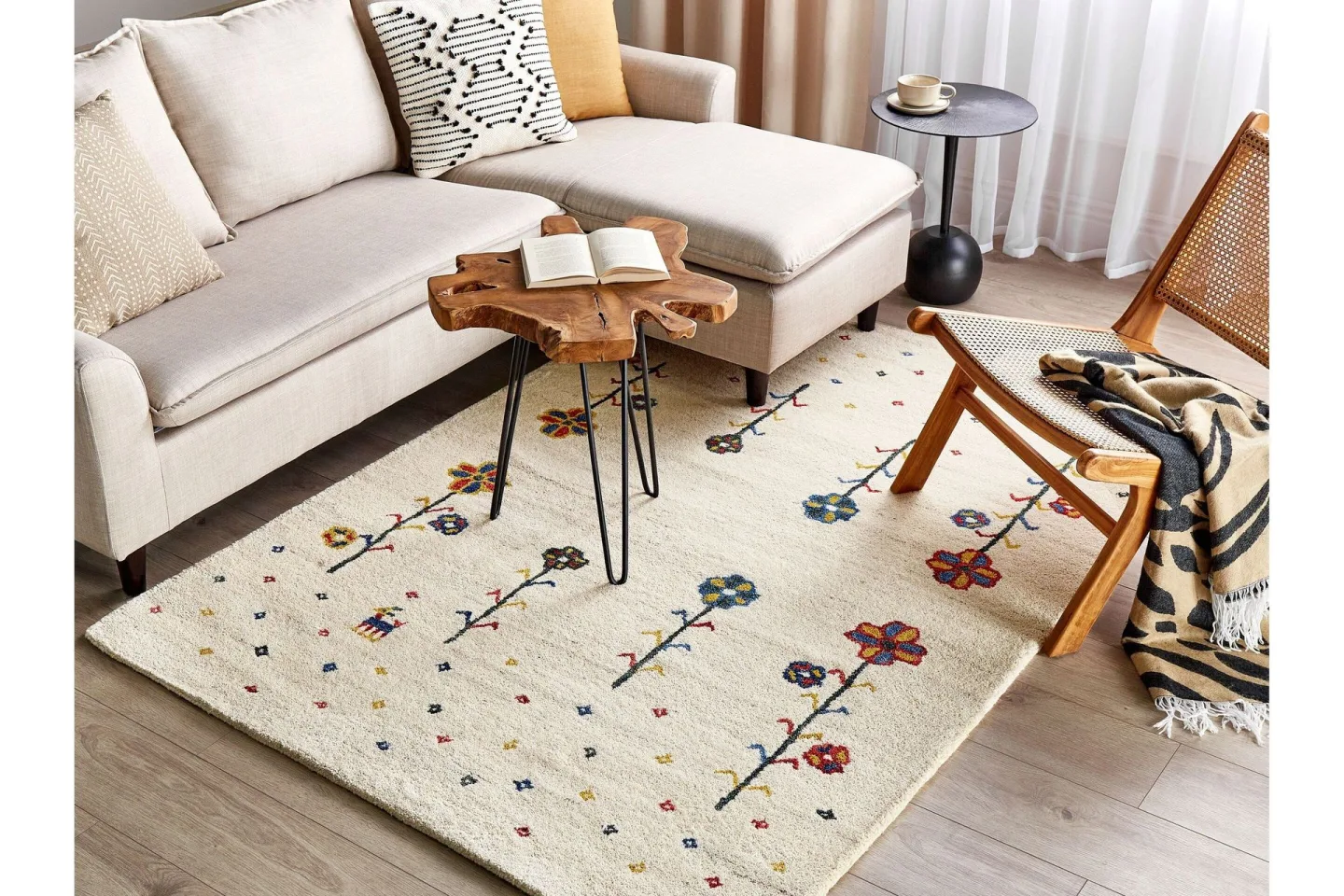 Husunlu Ryamatta 140x200 cm - Beige
