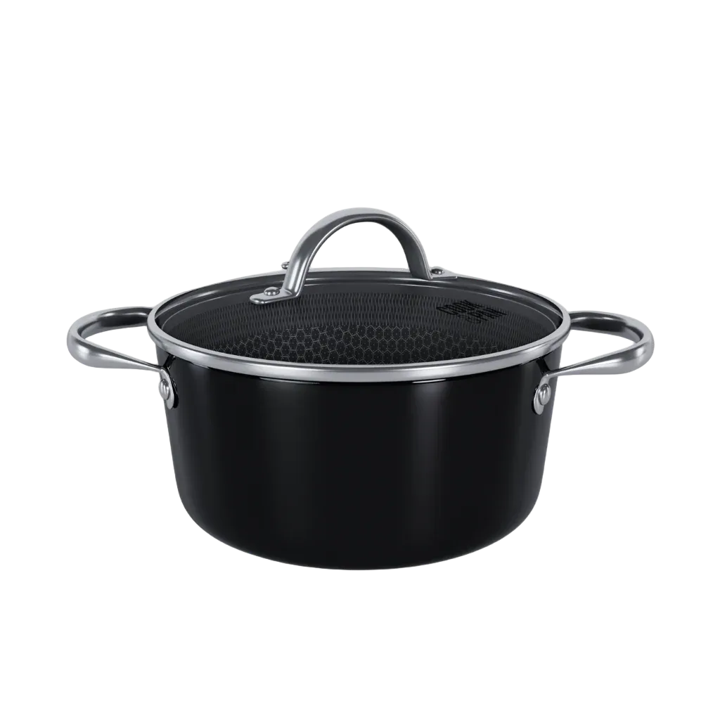 Signature Honey Kochtopf mit Deckel 20 cm - Edelstahl