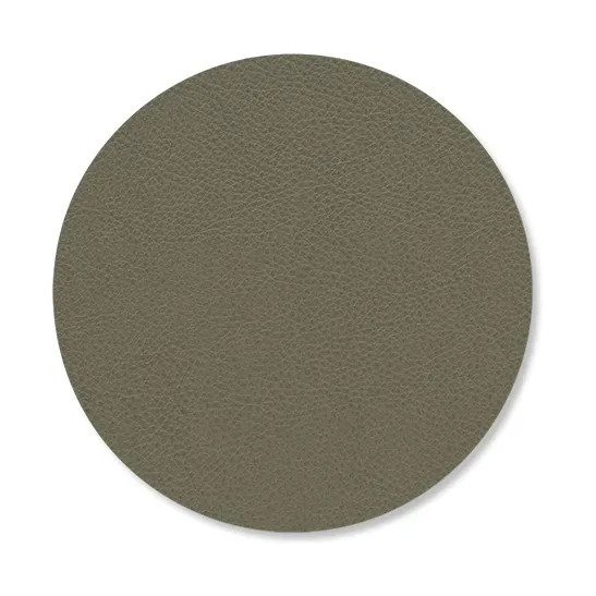 LIND DNA Serene Glasuntersetzer circle Ø10cm Moss