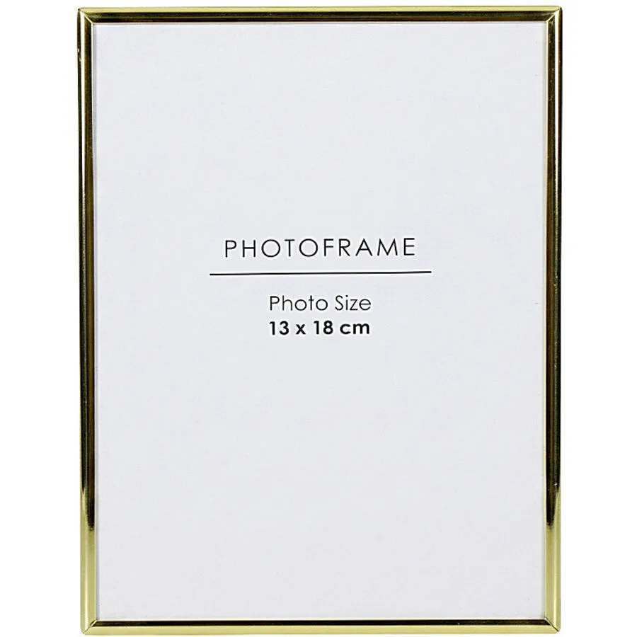 Bilderrahmen Natural & Feminine Glamour gold Metall/Glas