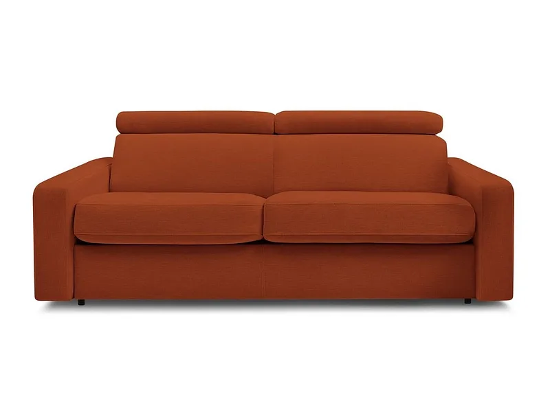 3er Sofa BOBOCHIC MONACO Stoff orange
