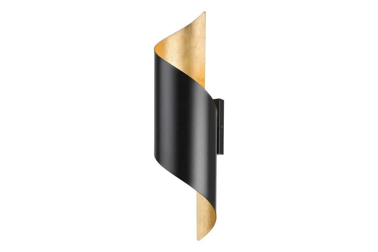 Vägglampa Eglo Jabaloyas Svart/Guld -