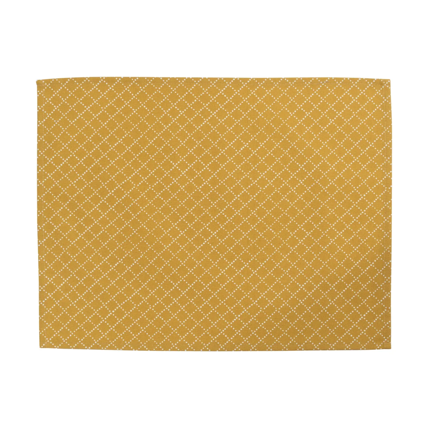 Almedahls Prickruta Tischset 34x45 cm 2er-Pack Ocker