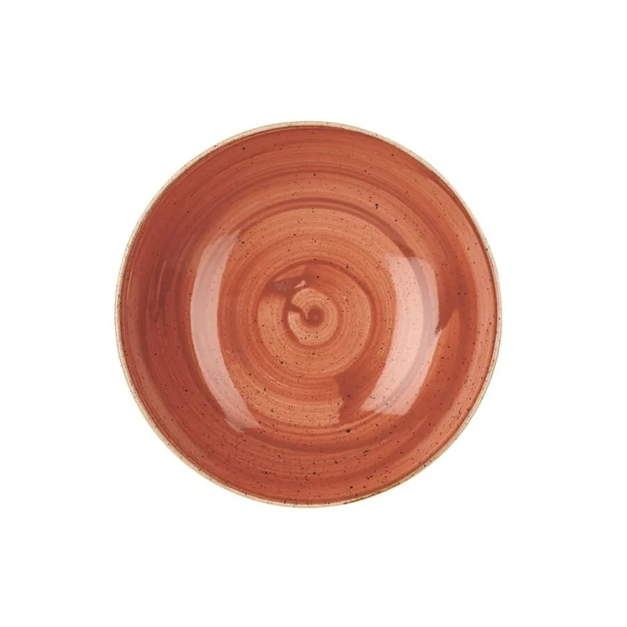 Churchill Teller tief Stonecast Orange Porzellan 24.8 cm