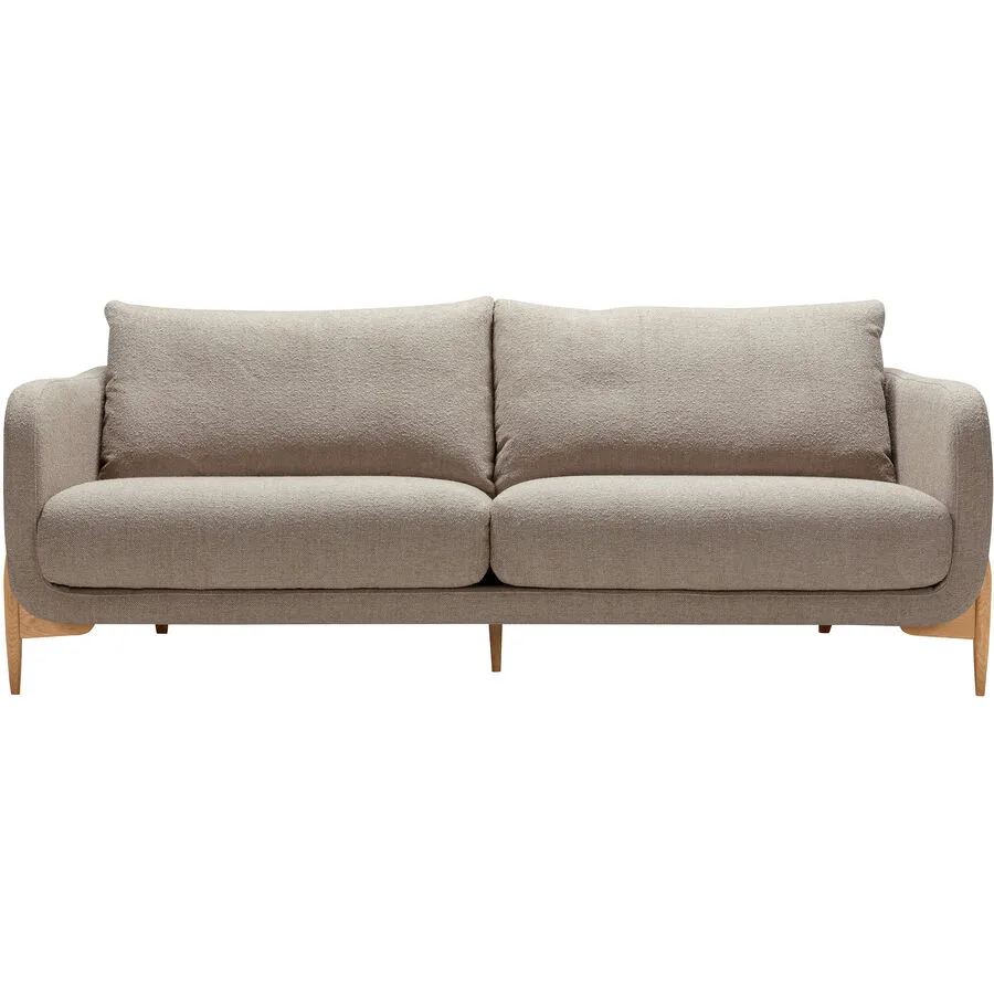 Sofa Leya Beige Stoff 215 cm 97 cm