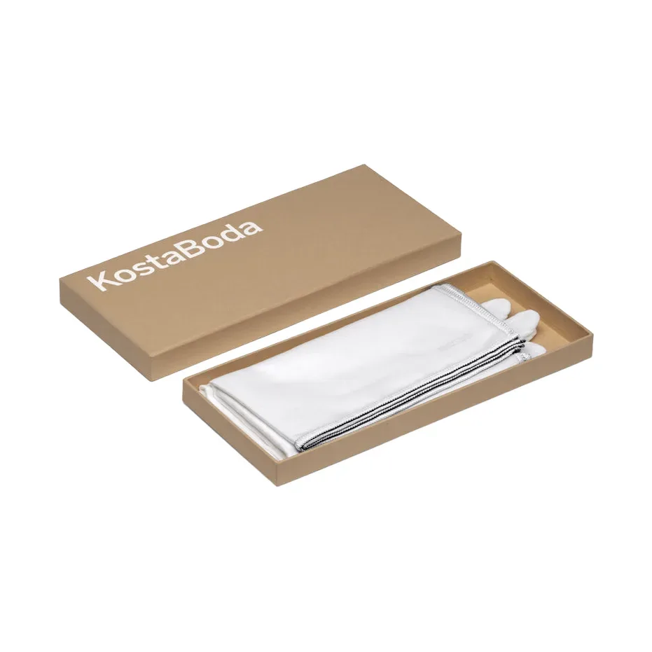 Kosta Boda Kosta Boda glass care set box Weiß, medium