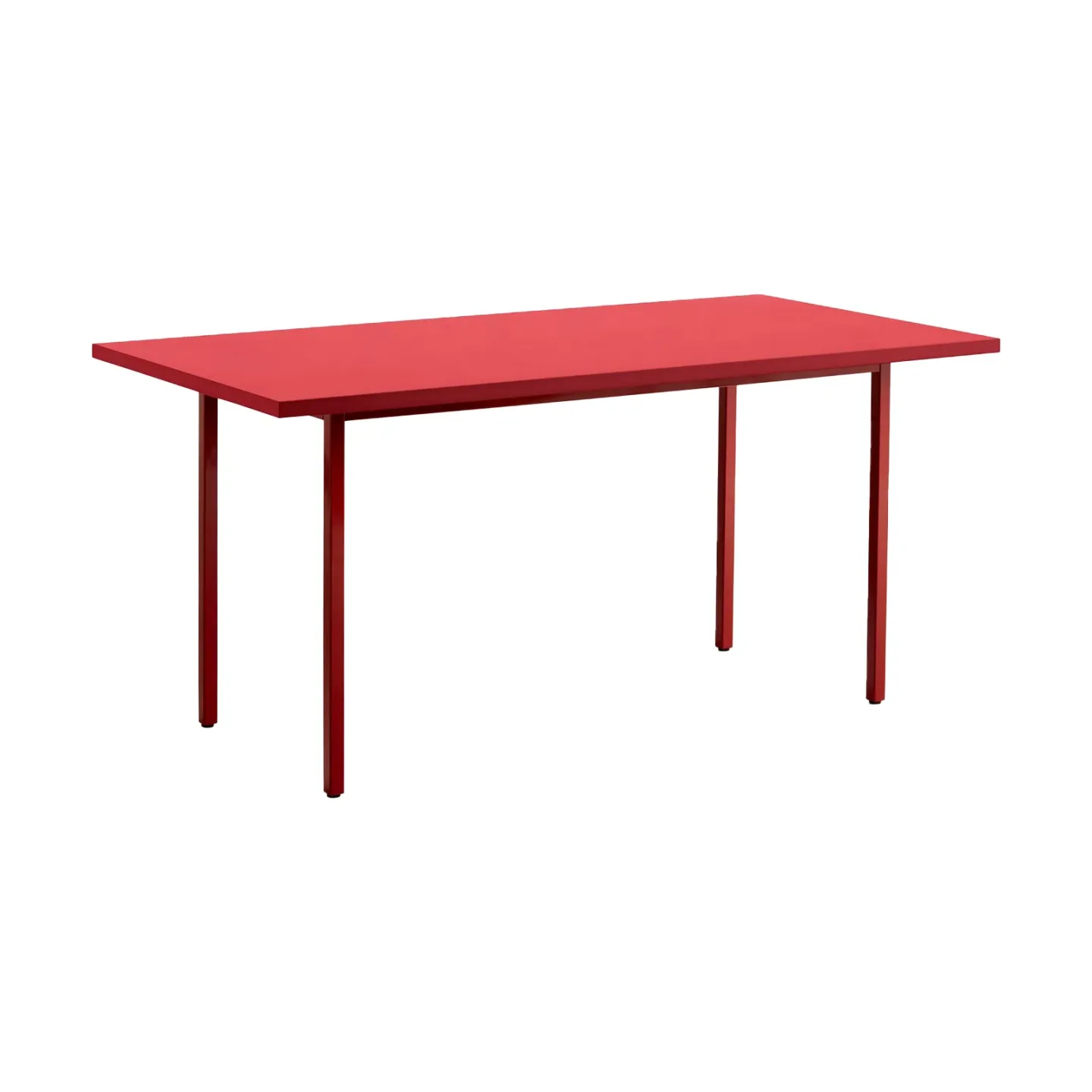 HAY Two-Colour matbord 90x240 cm Maroon red-red