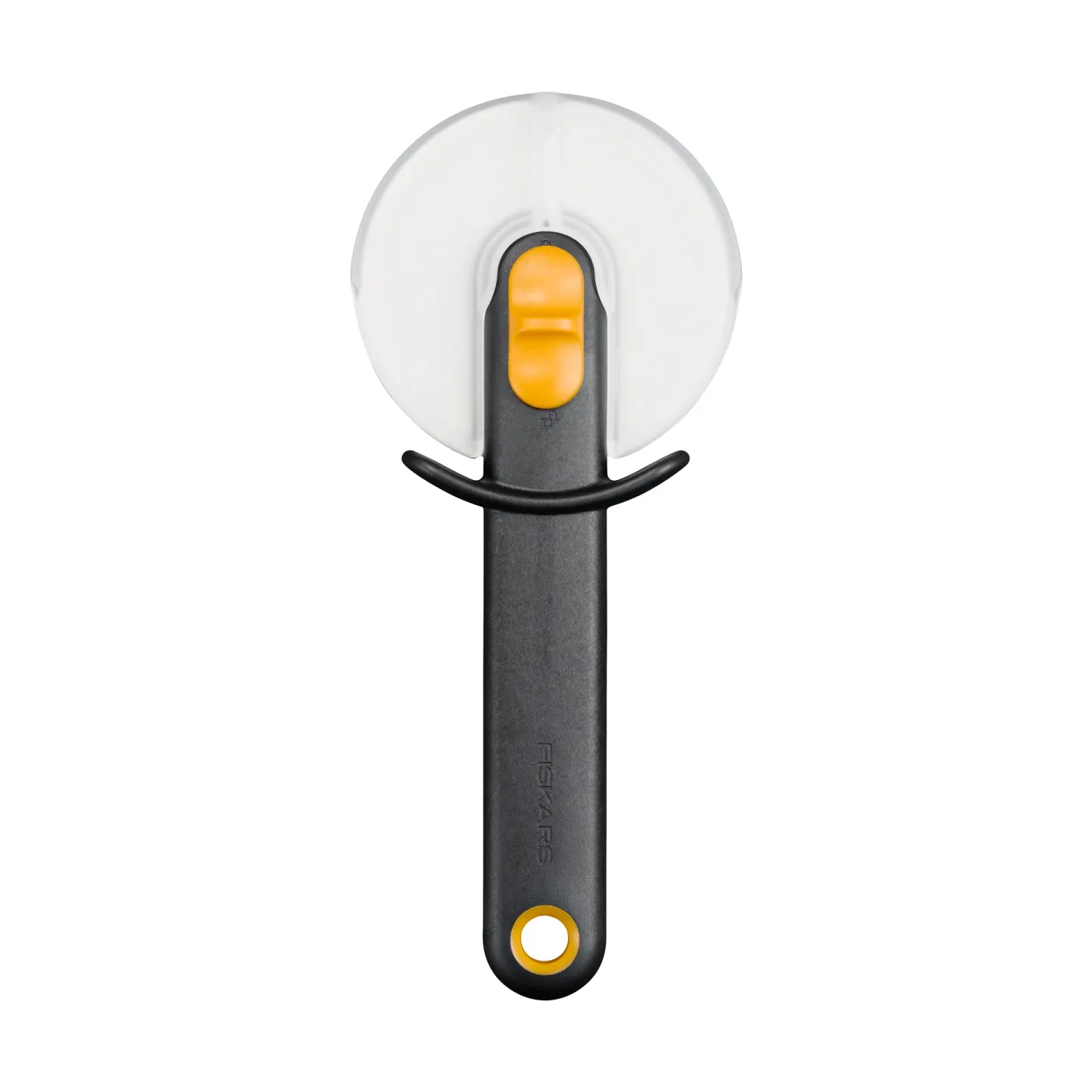 Fiskars Functional Form Pizzaschneider Schwarz, mit Klingenschutz