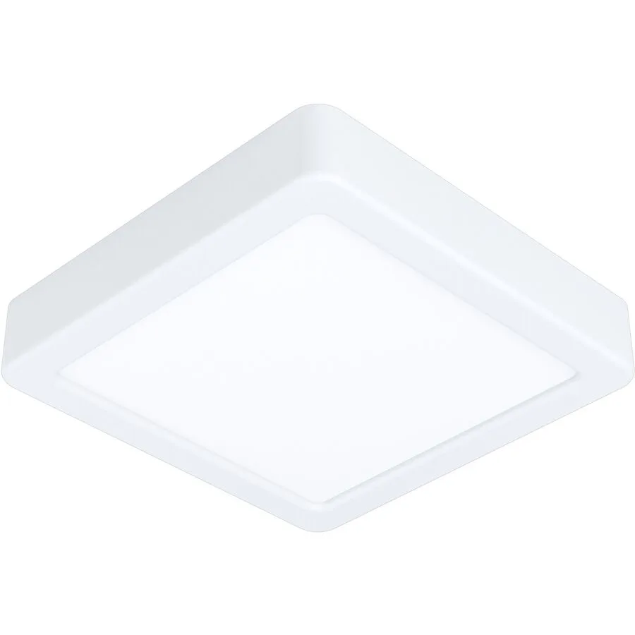 Eglo Deckenlampe Fueva 5 Weiss Stahl/Kunststoff 16 cm 2.8 cm - LED - Lichtfarbe: Helles Neutralweiss - Material: Kunststoff/Stahl - Deckenlampe- LED