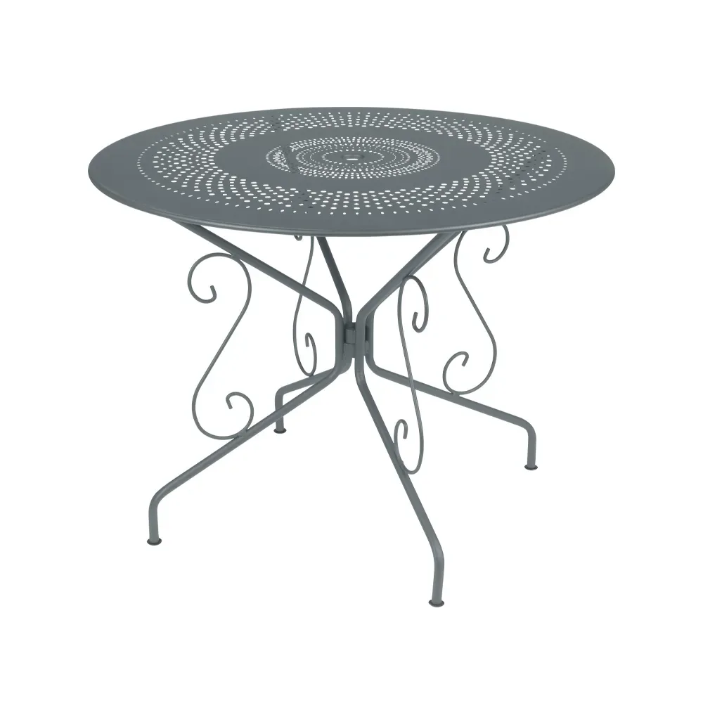 Fermob Montmartre bord Ø96 cm Storm grey (grå)