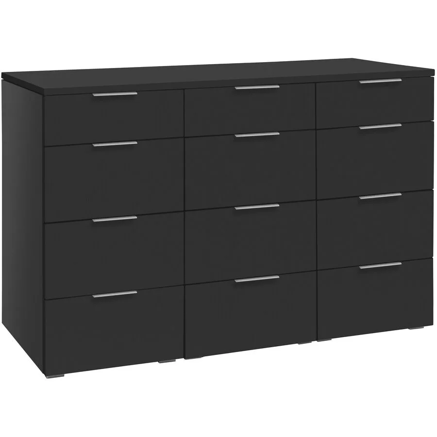 Hasena Kommode Freke Anthrazit MDF B 135 H 85 cm