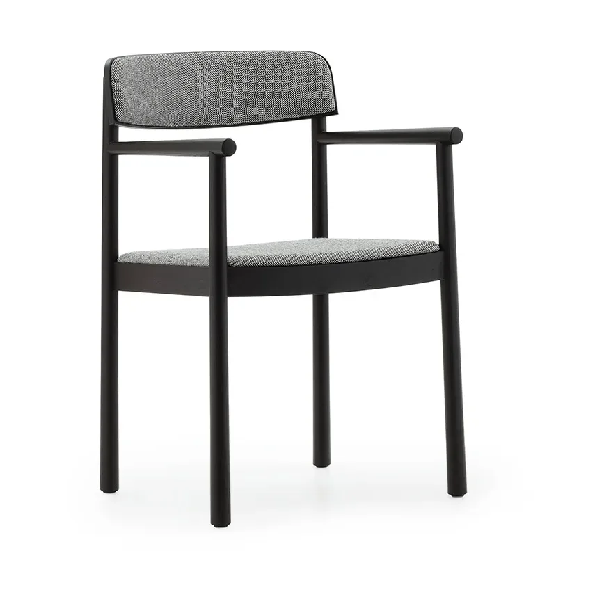 Normann Copenhagen Timb karmstol Black ash-Hallingdal 166