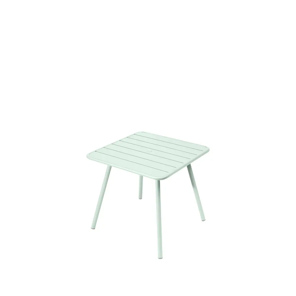Fermob Luxembourg bord 80x80 cm Ice mint (grön)