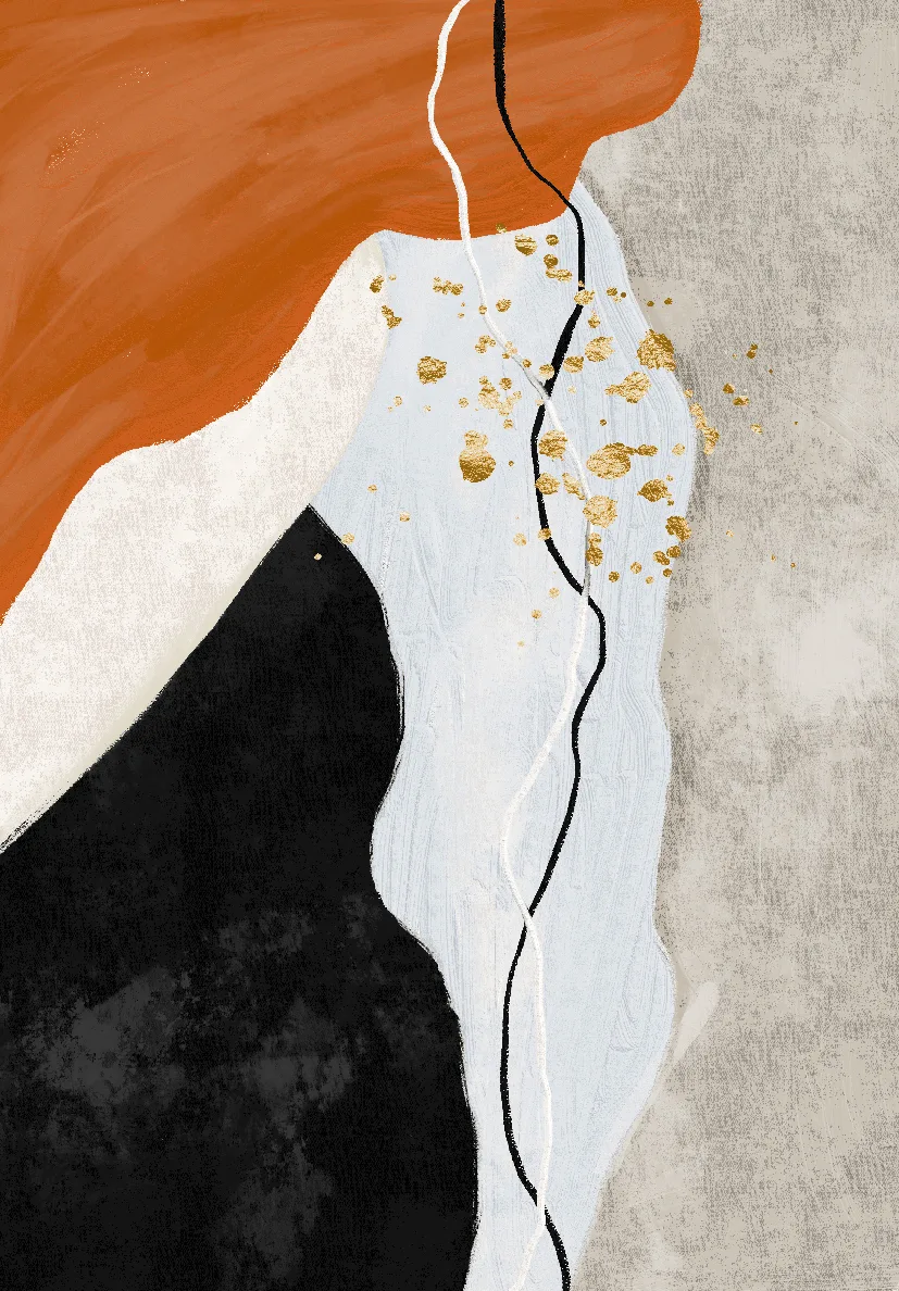 Wilton-teppe - Verity (oransje/multi) (Størrelse: 160 x 230 cm)