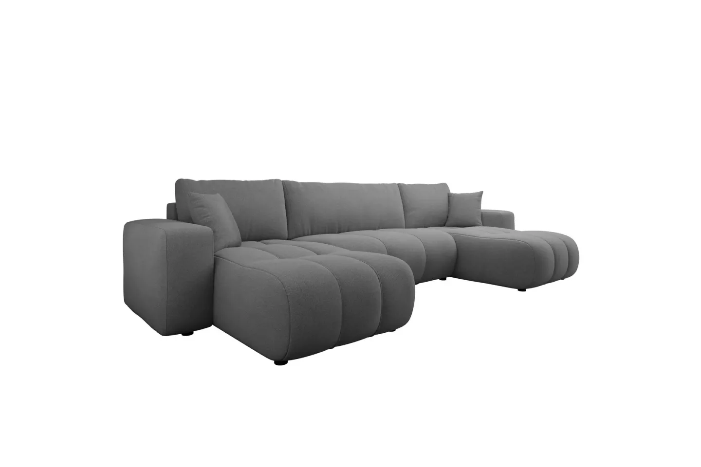 Flo Bäddsoffa Dubbeldivan 4-sits - Grå