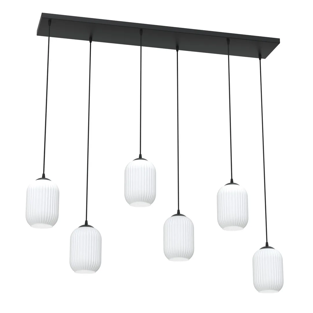 Emibig Lighting - Verdi 115cm - Taklampa - Vit