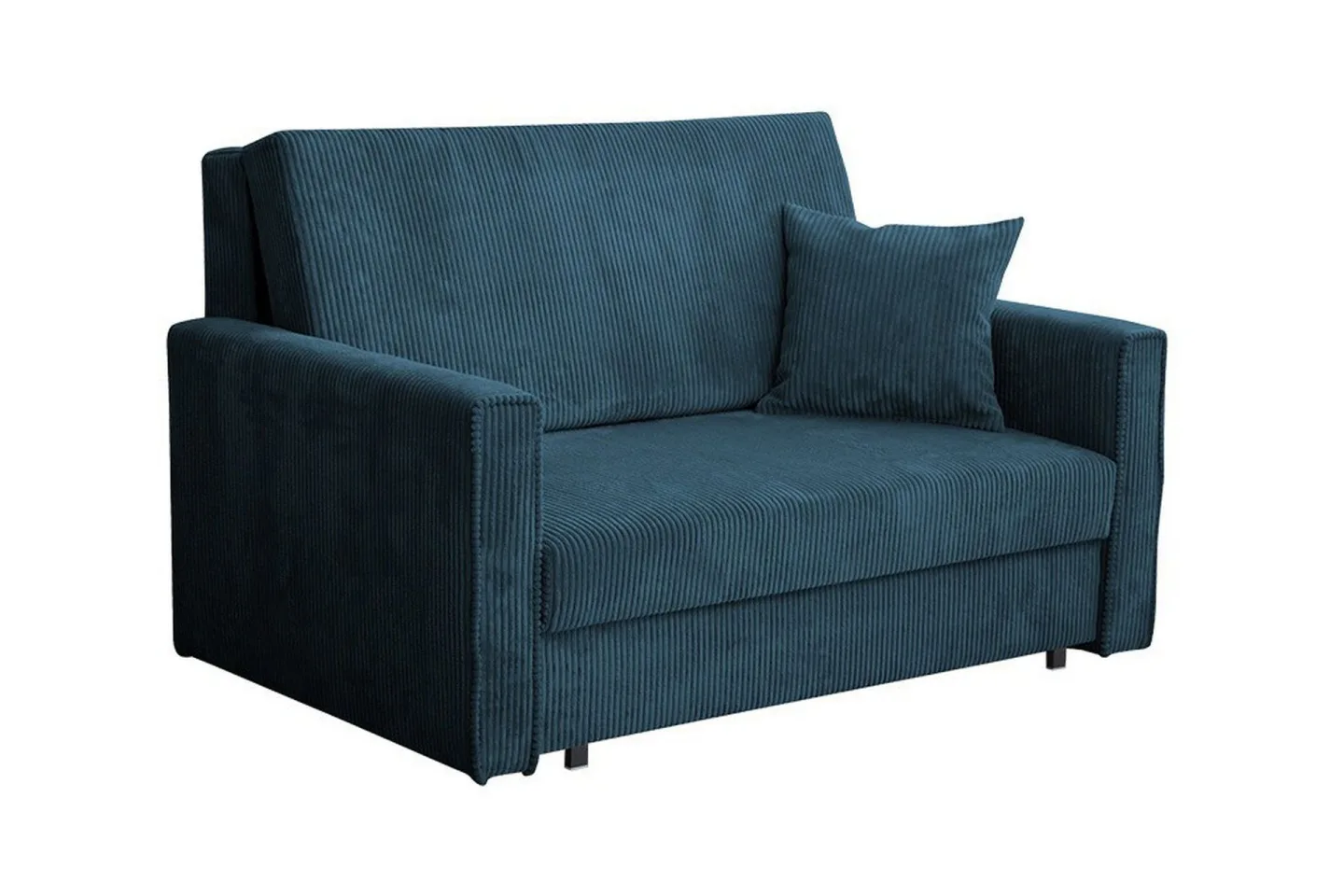 Denegal 2-sits liten bäddsoffa i Tyg - Blå