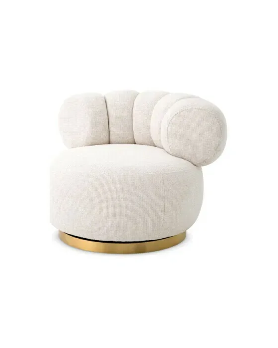 Phedra Swivel Chair Lyssa Off-white