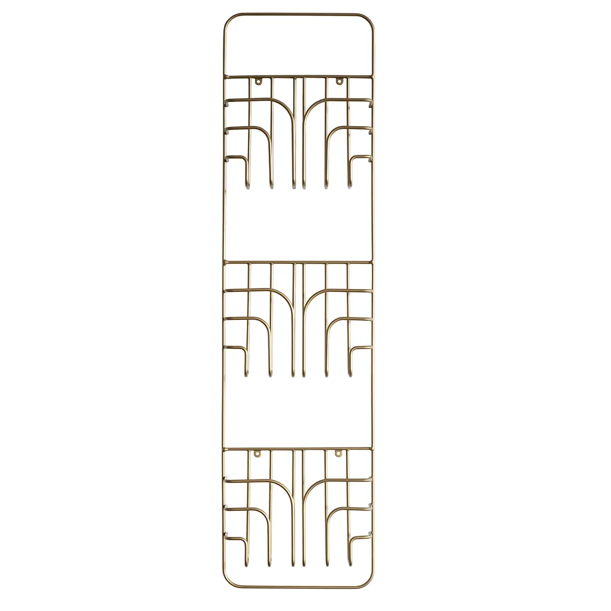 Maze Now Zeitschriftenregal Messing