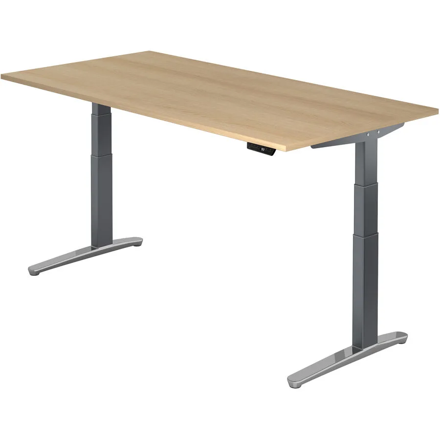 Schreibtisch Office Eiche Dekor Holzwerkstoff B 200 T 100 cm