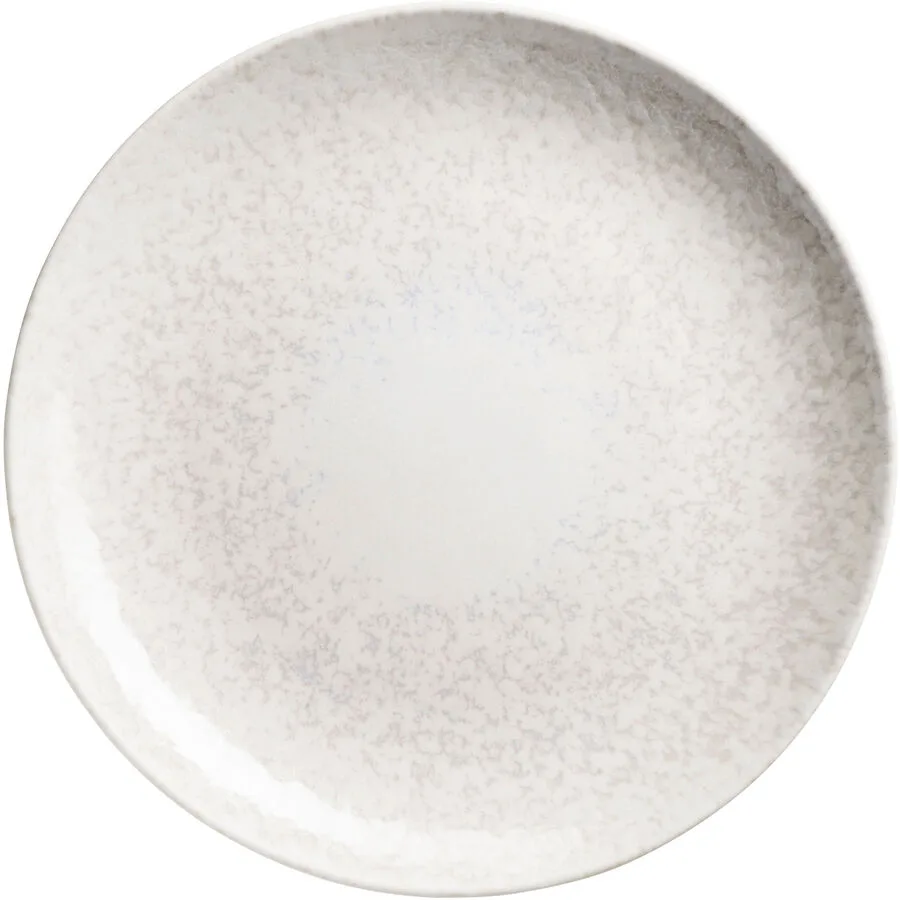 Gipfelstück Teller flach Alpenwiese offwhite Steinzeug D 26.5 cm 1 Stk
