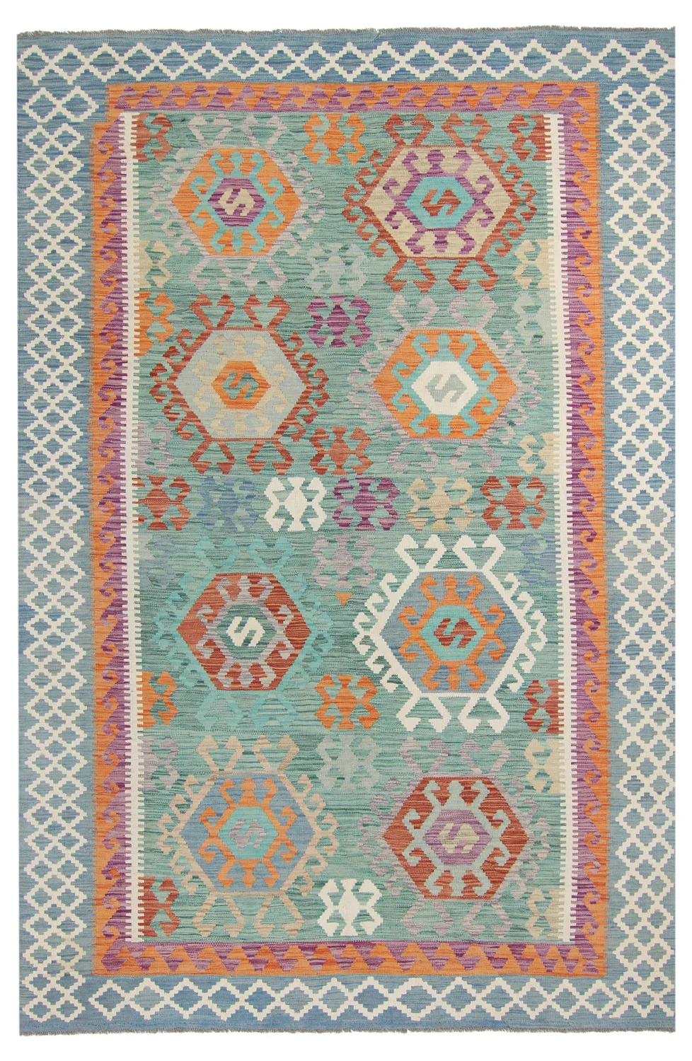 Orientalsk kelimteppe 298 x 202 cm (Størrelse: 298 x 202 cm)