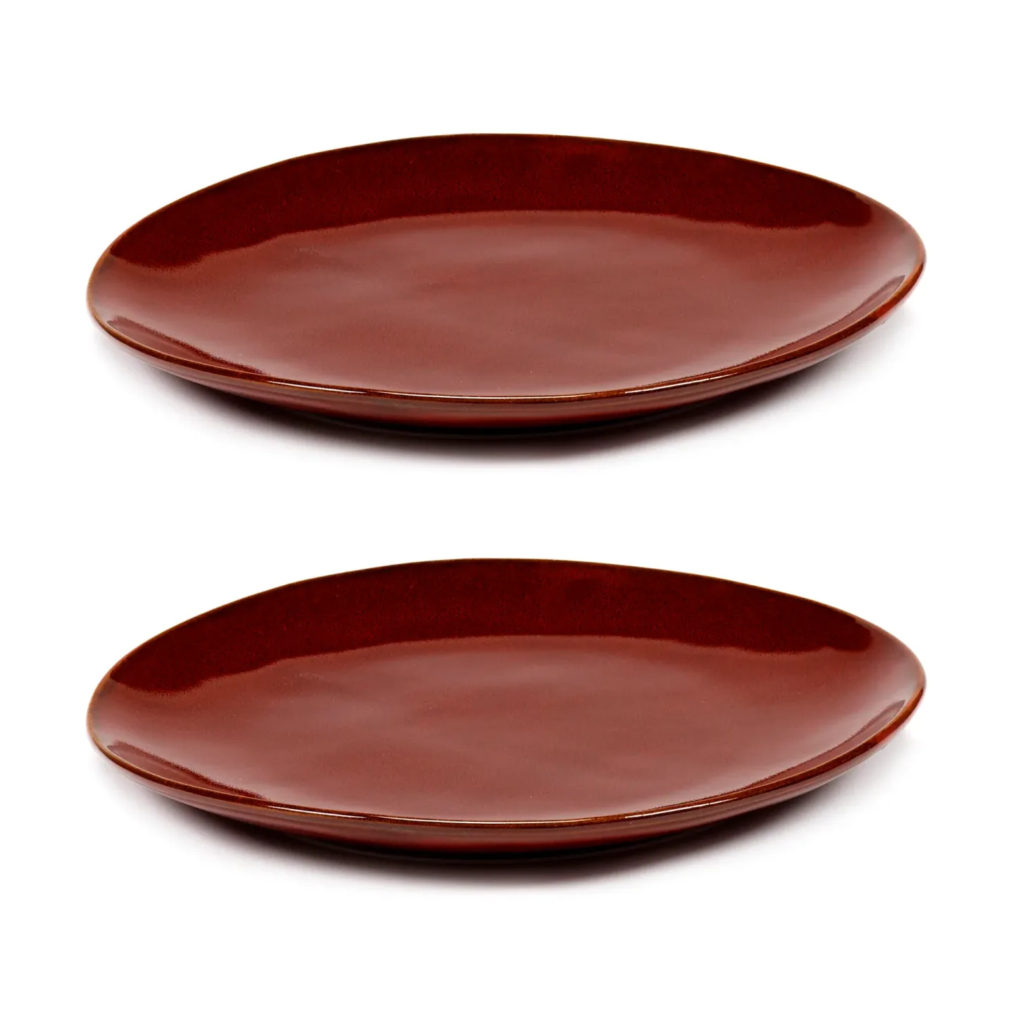 Serax La Mère Teller M Ø20 cm 2er-Pack Venetian red