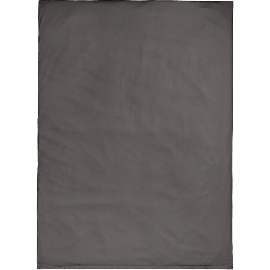 Duvetbezug Kos Titanium Einfarbig Satin 160 x 210 cm