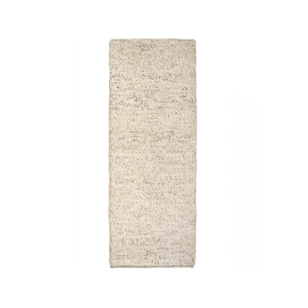 Merino gångmatta beige