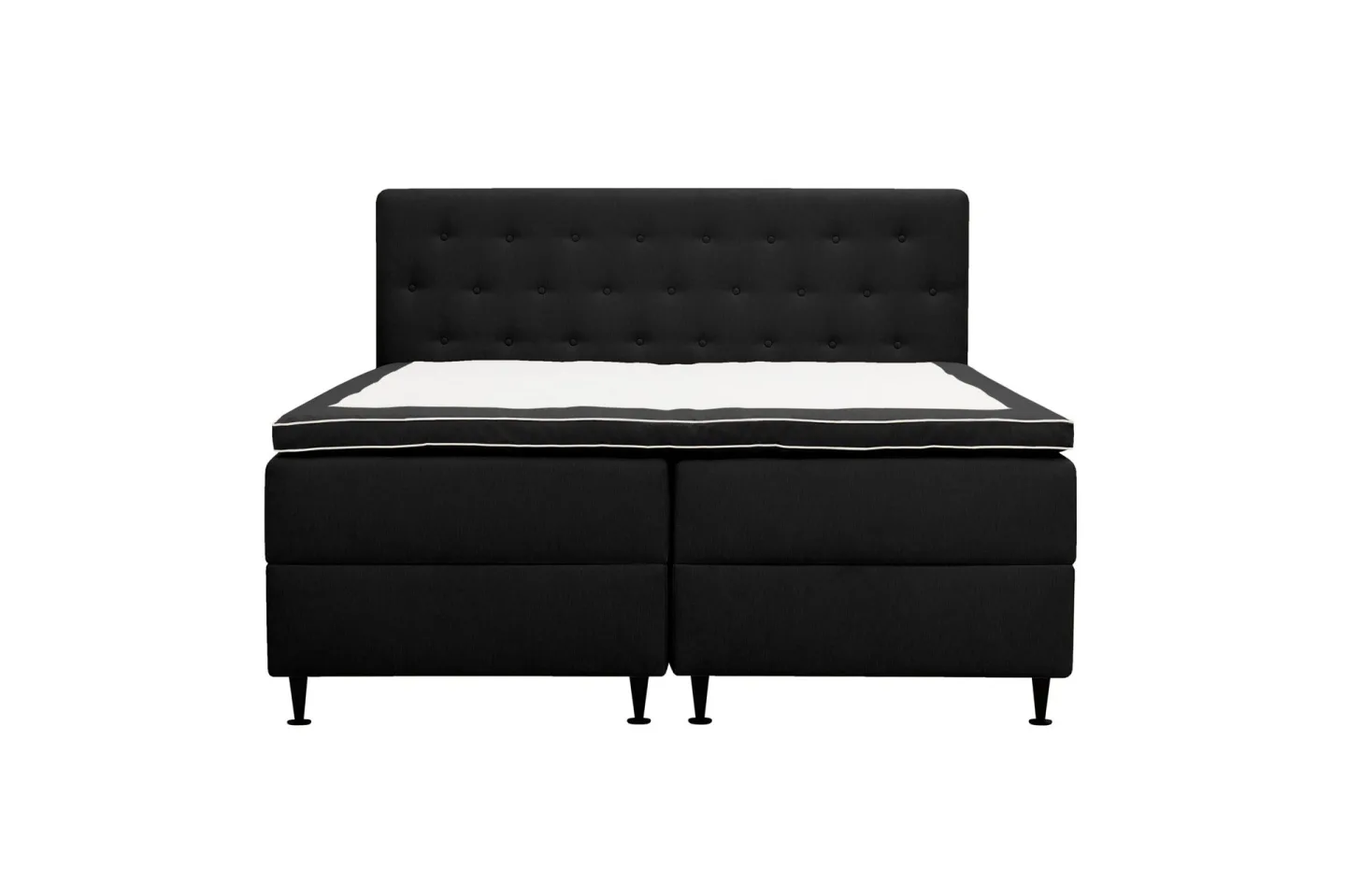 HVILA Plus Komplett Sängpaket med Förvaring 160x200 cm - Antracit