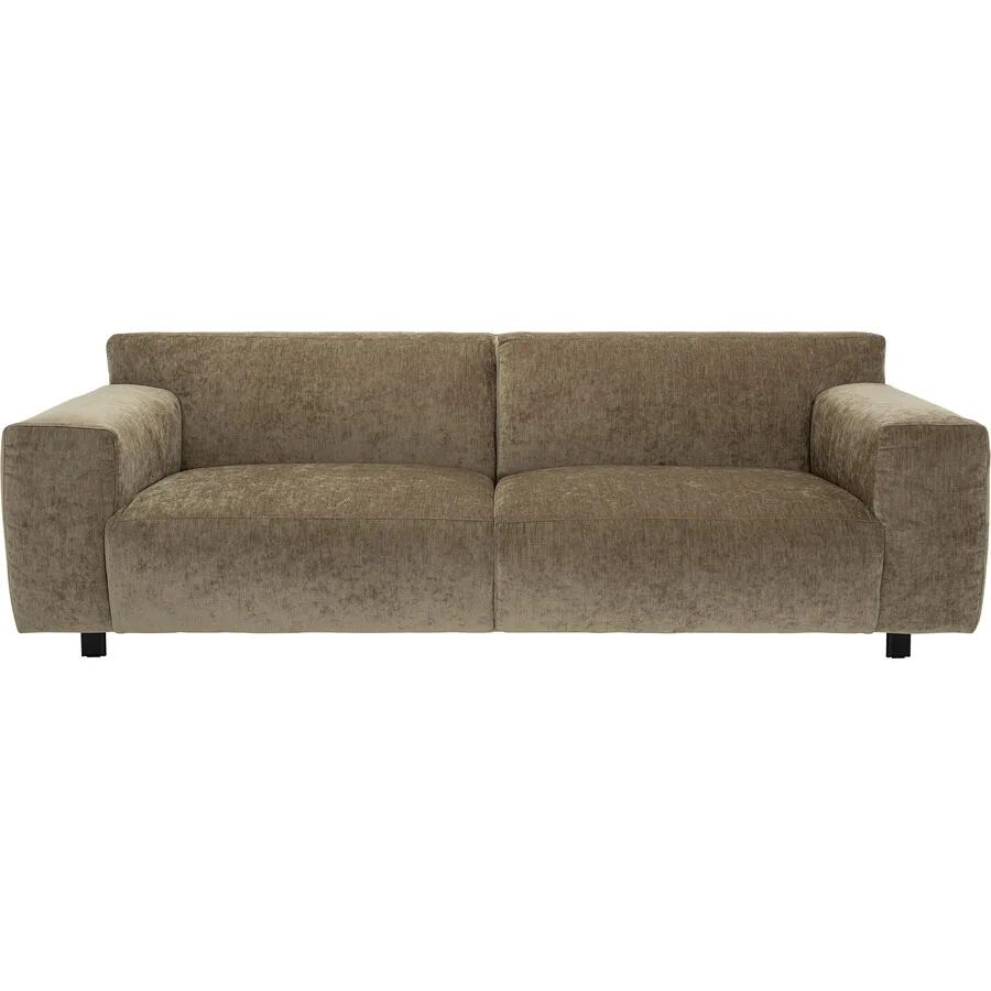 Sofa Vada Braun Stoff 230 cm 94 cm