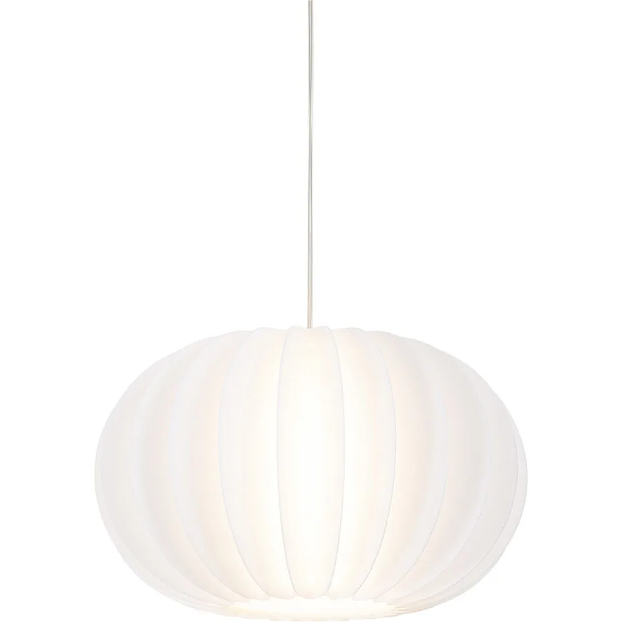 Pendellampe Lizza Weiss Kunststoff 38 cm 25 cm
