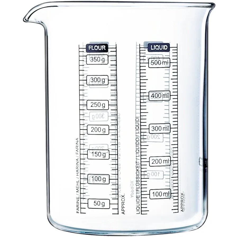 Pyrex Messbecher Kitchen Lab Transparent Glas 0.5 l