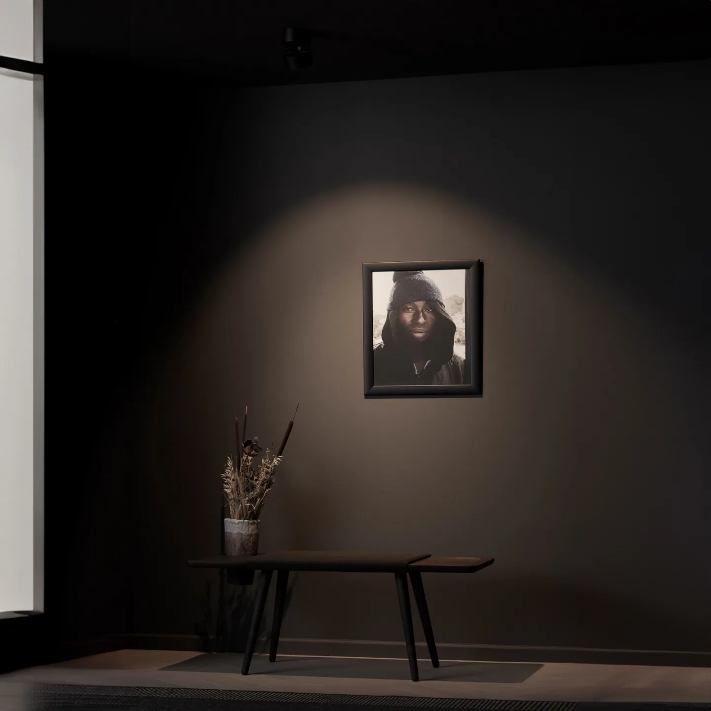 Aim Single Spot Black - Loom Design - Wohnzimmer - Modern - Metall - Rund