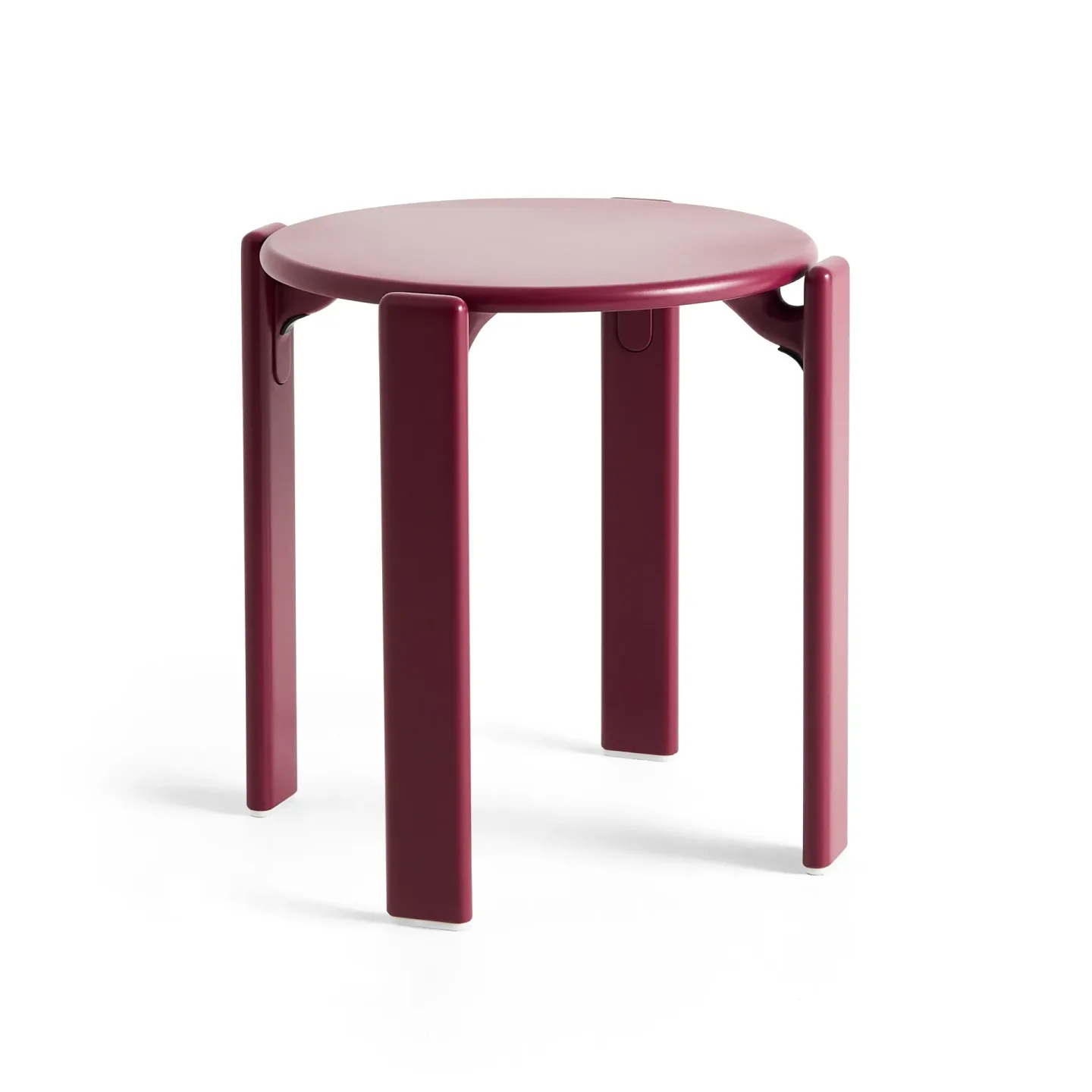 HAY Rey Hocker Ø46,5x46 cm Grape red