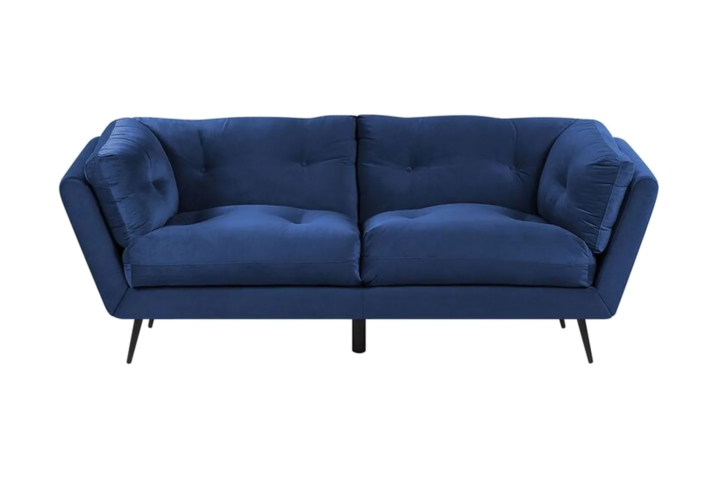 Lenvik 3-sits Soffa - Sammet/Blå