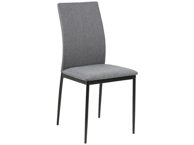 Stuhl DEMINA Stoff grau