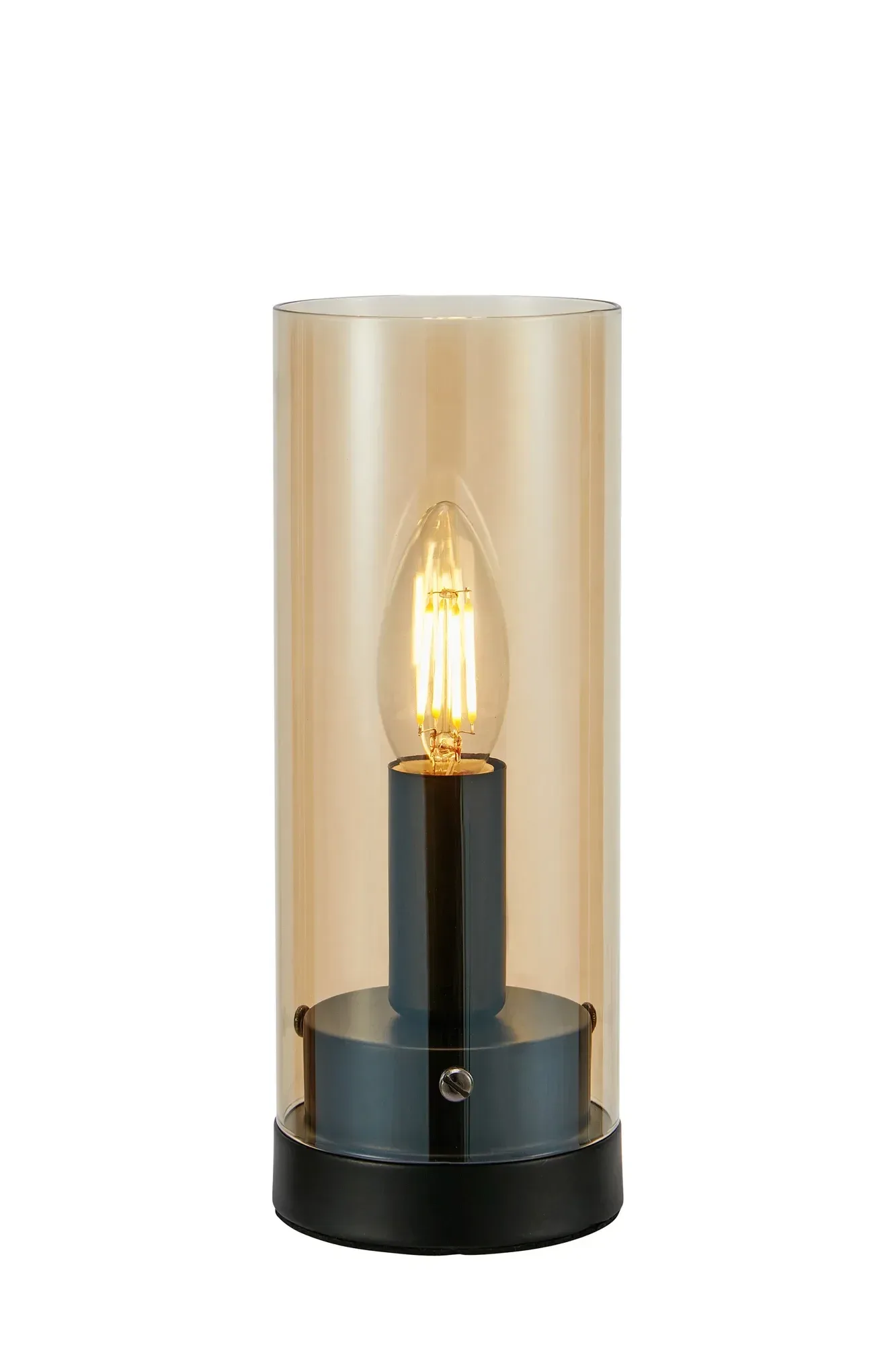 Post Tischlampe Bernstein 23 cm