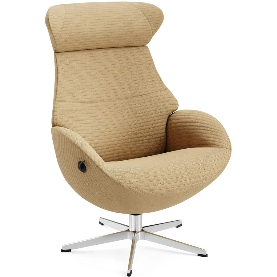 Conform Relaxsessel Daja senfgelb Stoff T 163 B 81 H 110 cm - Möbel Konfigurator: Traummöbel individuell zusammenstellen