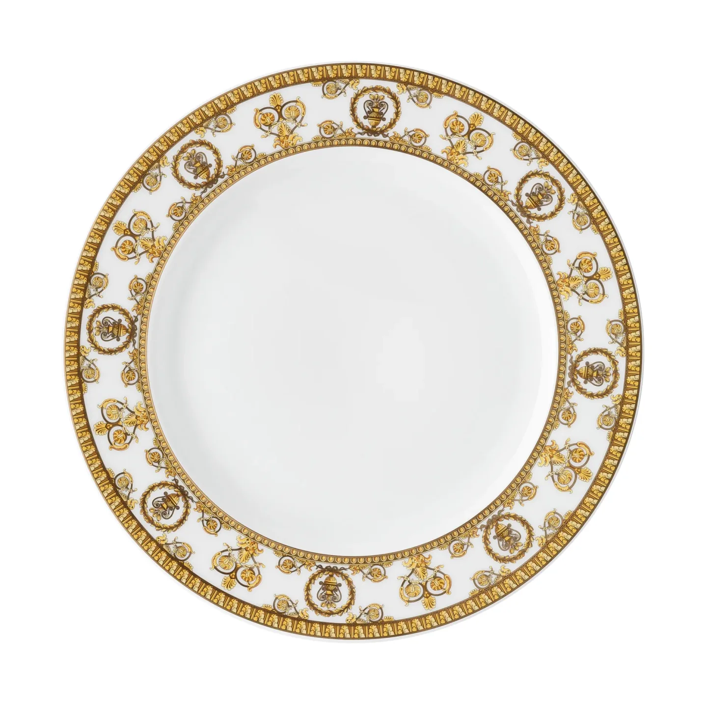 Versace Versace I love Baroque desserttallrik Bianco