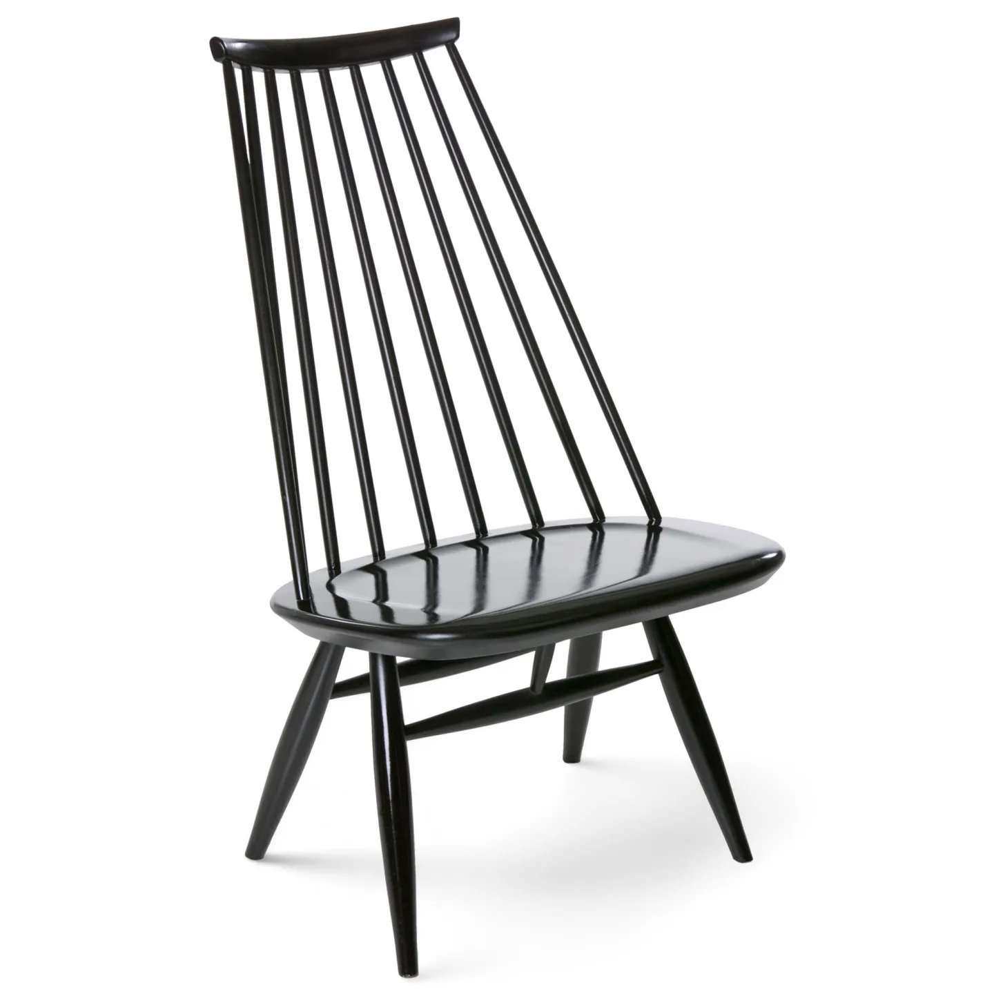 Artek - Mademoiselle Fåtölj Svartbetsad Björk - Fåtöljer - Ilmari Tapiovaara - Svart - Trä