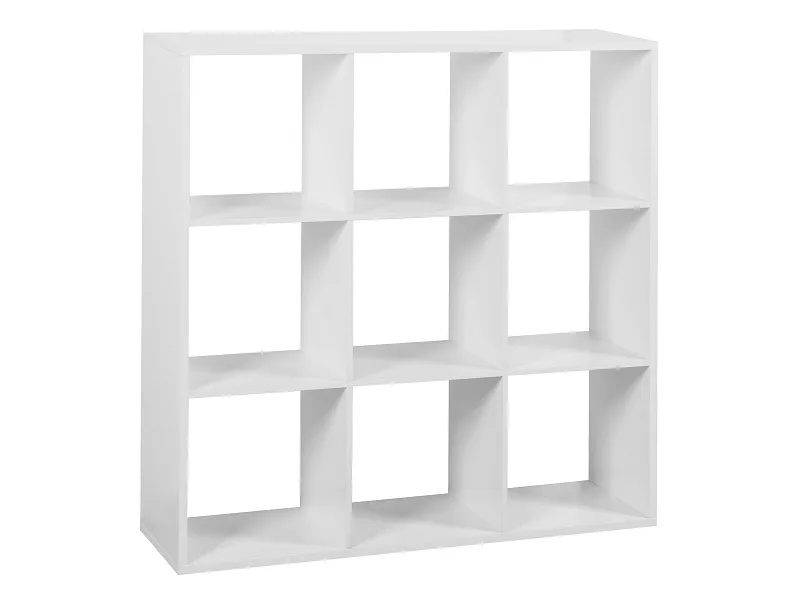 Regal CUBO 29.5x107.2x107.3cm 9 Fächer weiss